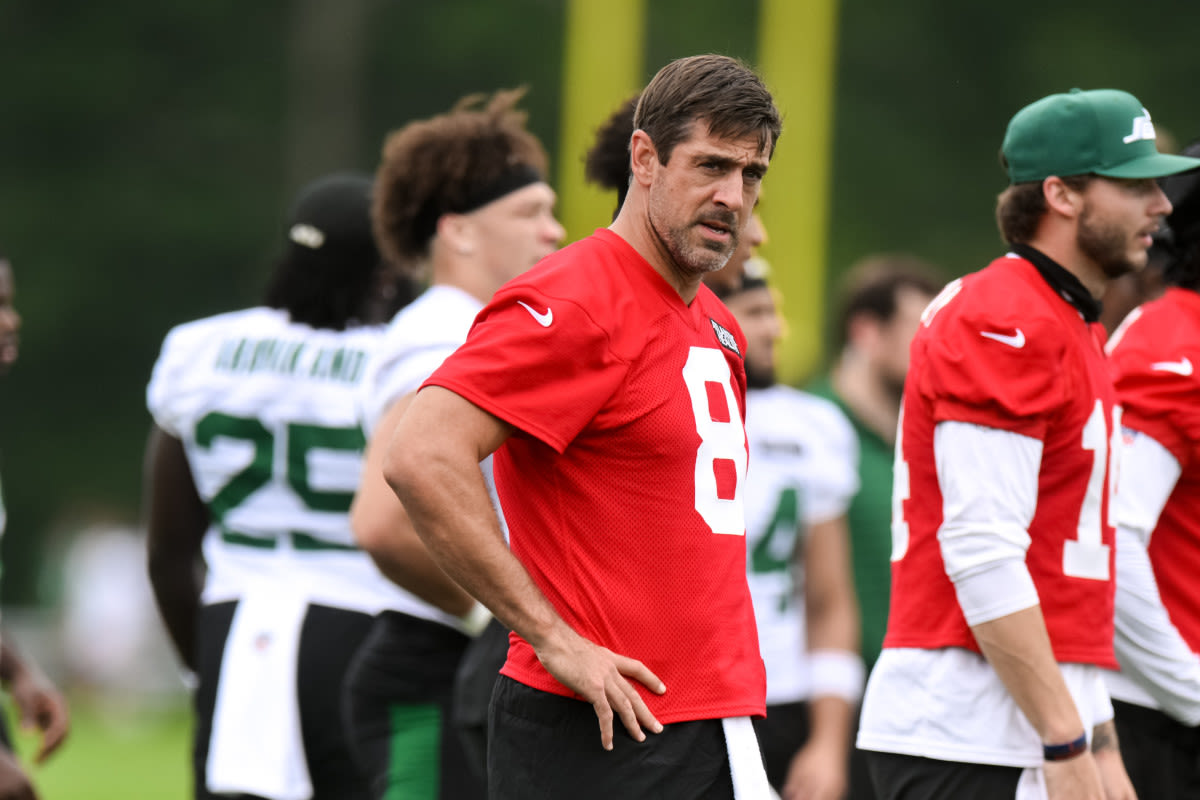 Aaron Rodgers, Garrett Wilson Blowing Up Online After Heated Training Camp Argument