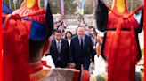 Lord Cameron woos Central Asian leaders on historic tour on Russia’s doorstep