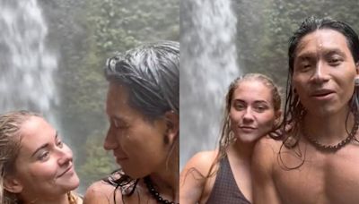 Un ‘Tarzán de la vida real’ ecuatoriano y su novia australiana: ella se mudó a la Amazonía para vivir con él tras dejar su trabajo