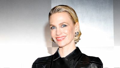 January Jones' rarely-seen teen son Xander nearly towers over famous mom on milestone birthday