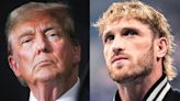 Trump appears on YouTuber Logan Paul’s podcast in a bid for young voters