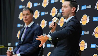 With new coach JJ Redick at the helm, the Lakers' draft strategy beginning to take shape