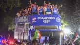 T20 World Cup victory parade: Team India's journey from Marine Drive to Wankhade Stadium - ​Victory parade from Marine Drive to Wankhade​