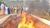 Over 1,000 kg of banned tobacco substances seized in Perambalur, destroyed