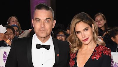 Robbie Williams reveals secret vow renewal to beautiful wife Ayda Field in unexpected post