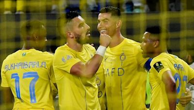 Show de Cristiano Ronaldo en el Al Nassr finalista de la Kings Cup: golazo de volea, baile, un gesto con Mané y la “aparición” de Messi