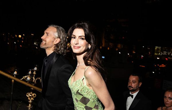 Anne Hathaway Shares 'Proud Wife Alert' for Adam Shulman