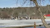 Ice skating rink purchased from Pocono Township for Hawley park