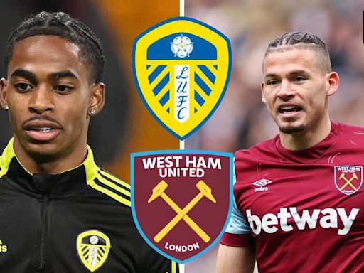 Leeds United: Kalvin Phillips reacts to Crysencio Summerville, West Ham switch