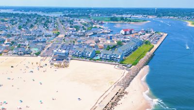 Massive sandbar forms along Jersey Shore inlet. Local officials are concerned.