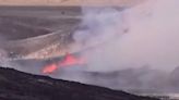 Ash plume rises from Iceland volcano after second eruption in 6,000 years