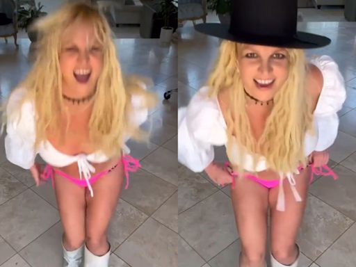 Britney Spears surge dançando em novo vídeo