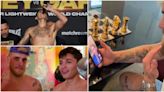 Ryan Garcia FaceTimes Jake Paul after Devin Haney weigh-in - reveals what he drank on stage