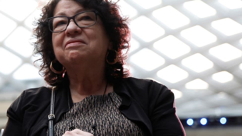 Justice Sotomayor describes crying after some Supreme Court decisions
