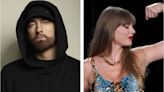 Eminem brings Taylor Swift's historic reign at no. 1 to end, Stevie Wonder's record stays intact