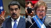 La nueva diatriba de Maduro contra Milei con alusiones a San Martín, Perón, Maradona y las Malvinas: “Eres un tremendo vende patria, malnacido”