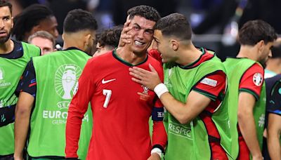 Cristiano Ronaldo breaks down in TEARS after missing penalty