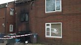 Eight people rescued from property fire