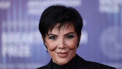 Kris Jenner Radiates in Glamorous Met Gala Outfit With Long Train