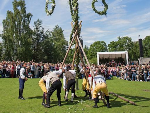 The mystical pagan traditions still celebrated in Sweden at Midsummer