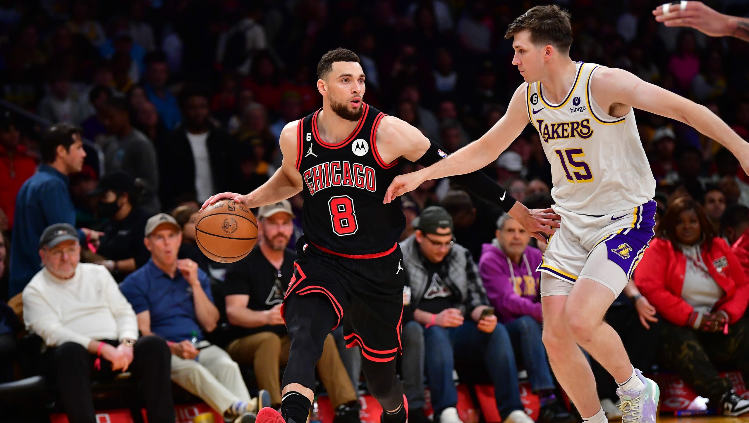 New trade proposal sends Chicago’s Zach LaVine to Los Angeles Lakers for trio of players