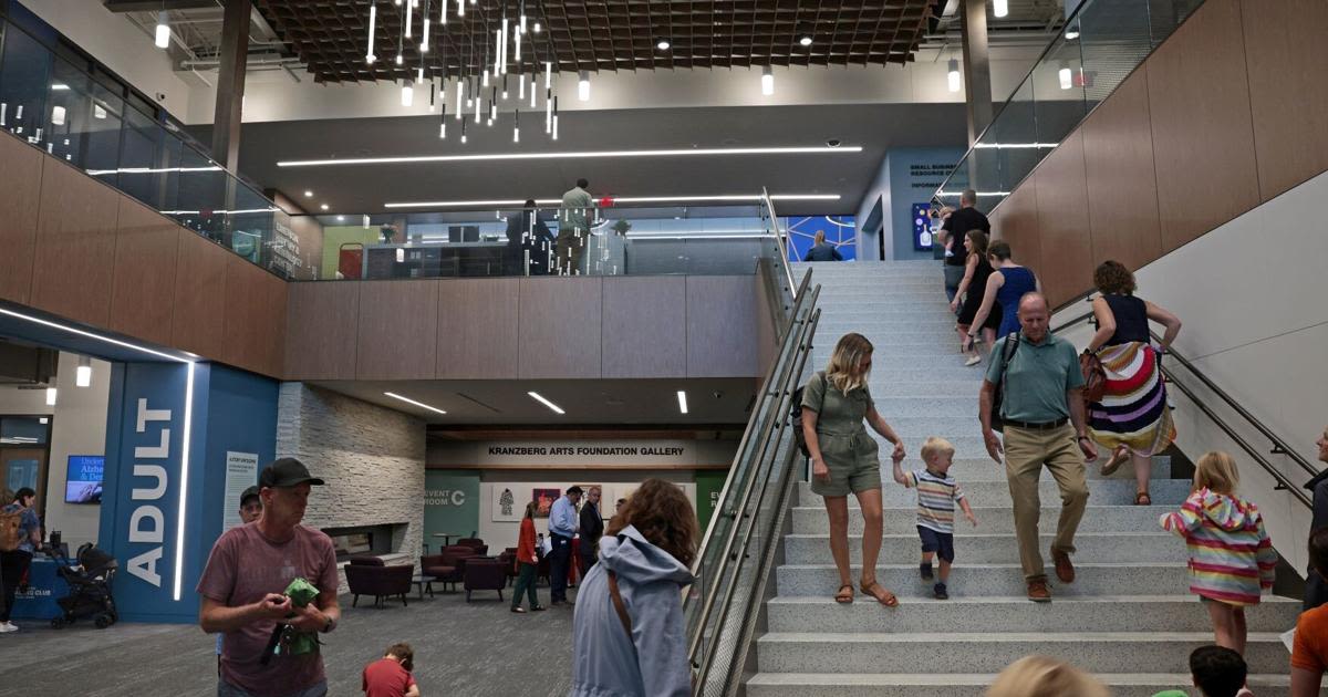 St. Louis County Library opens its largest branch with 3D printers, play towns and more