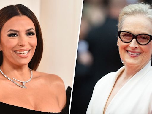 Eva Longoria says she and Meryl Streep call each other 'cousin' since learning they're related