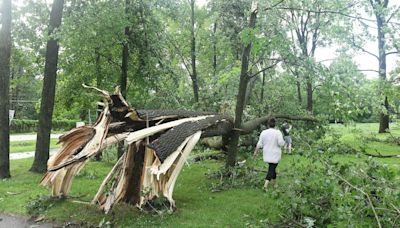 Tornado hits Michigan without warning, killing toddler, while twister in Maryland injures 5