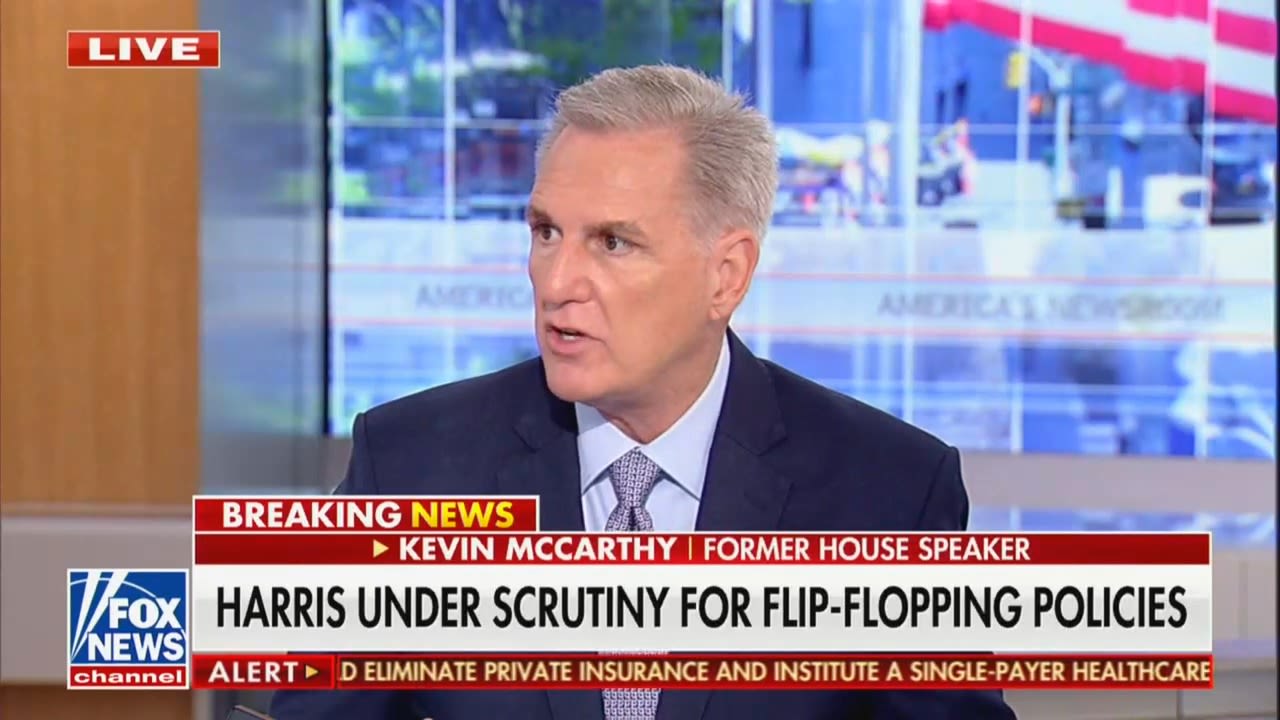 ‘Stop!’ Kevin McCarthy Calls Out Trump’s Fixation on Kamala Harris Crowd Size — Live On Fox News