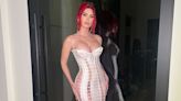 Megan Fox Beats Kardashians at Their Own Sexy Style Game in Naked Corset Dress at Annual Christmas Eve Bash