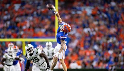 Pearsall breaks down viral one-handed catch he made at Florida