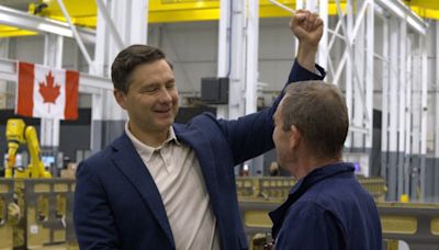 In Windsor, Poilievre reiterates concern about foreign workers at NextStar battery plant