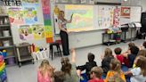 Weather class with Heather for Claxton third grade students