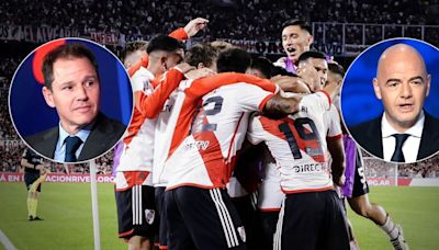 Los mensajes de Brito, Infantino y la FIFA por la clasificación de River Plate al Mundial de Clubes