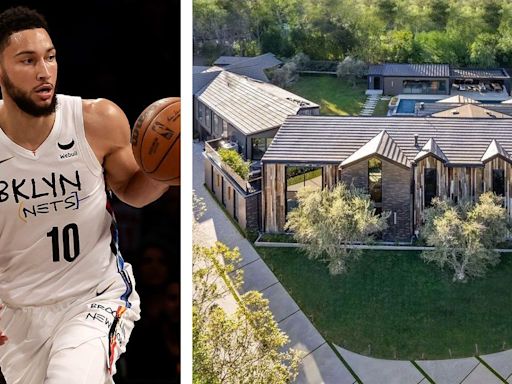 NBA Star Ben Simmons Takes a Big Loss on the Auction of His Hidden Hills Mansion