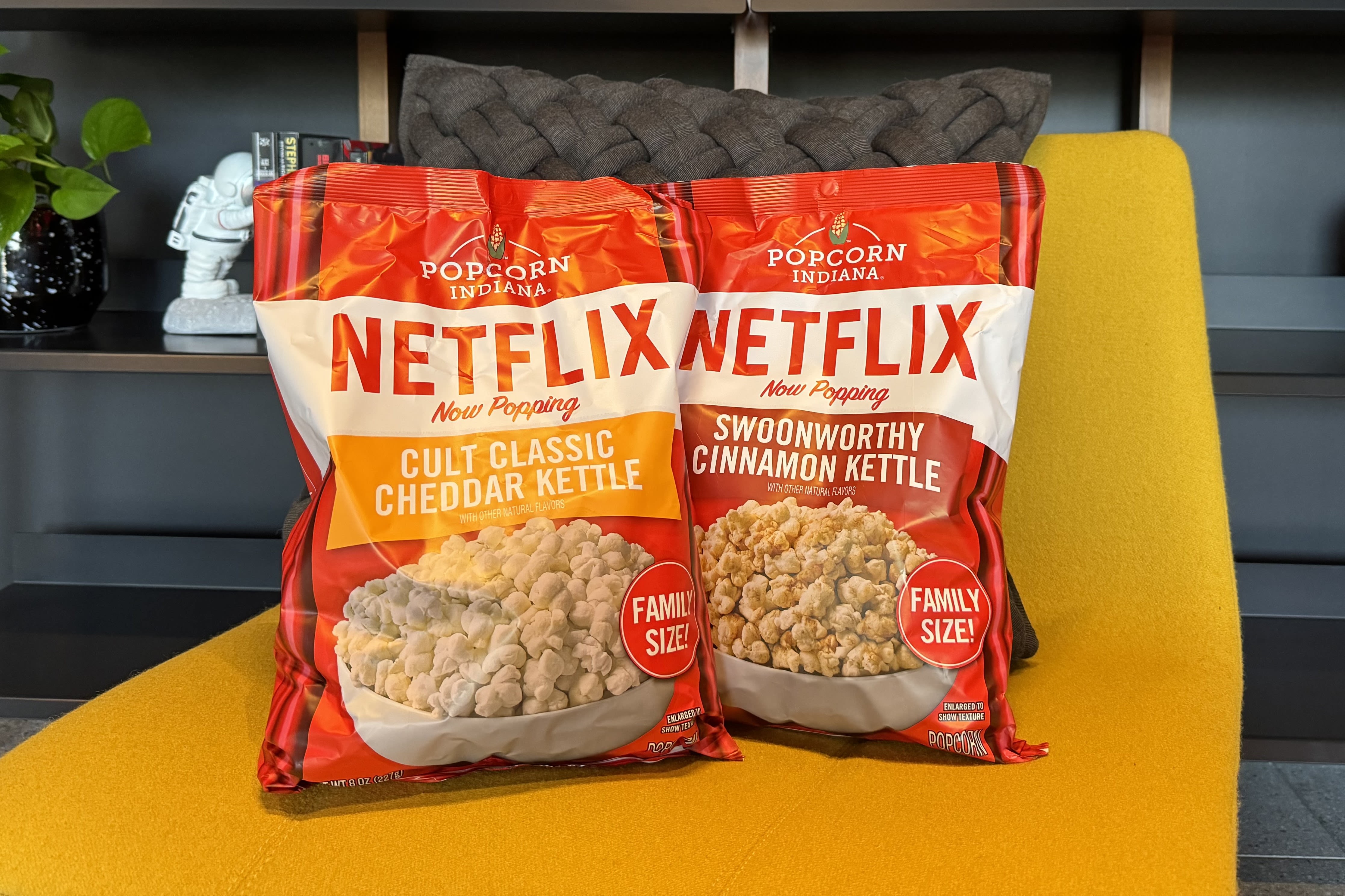 Netflix Launches Its Own Line of Popcorn for $4.50 a Bag