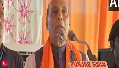 It's their damaad ji who took farmers' land: Rajnath Singh slams Congress at Haryana rally