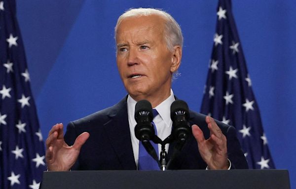 The 'Lord Almighty' or Biden's team? He now says he'd drop out if shown 'no way' to win