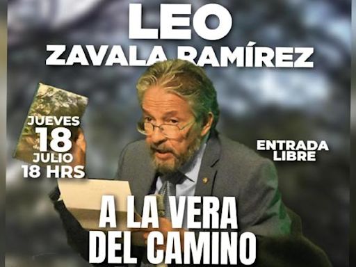 Presentará Leo Zavala libro “A la vera del camino”, en Sándor Márai