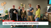 Ebensburg coffee shop makes donation to local firefighter training facility, rec authority