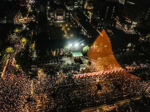 快訊／賴清德深夜首度開口！致謝立院外群眾：繼續為民主發聲