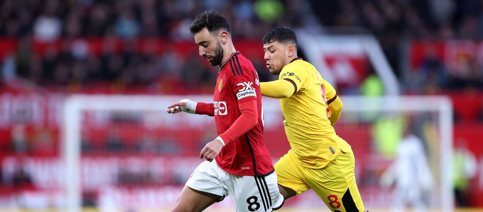 Bruno Fernandes and Joao Cancelo spotted out together in Manchester less than 48 hours before Community Shield clash