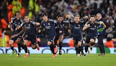 Así fue la tanda de penaltis con la que el Real Madrid eliminó al Manchester City