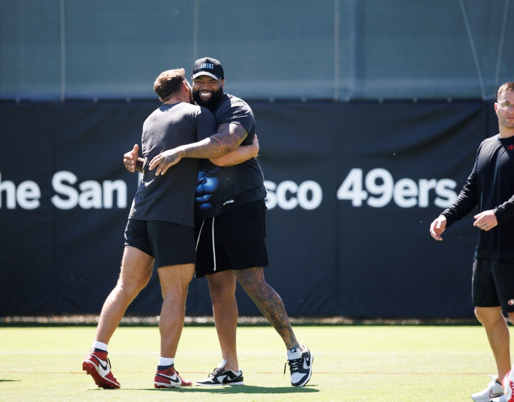 49ers’ final minicamp practice: Trent Williams attends, Brandon Aiyuk does not