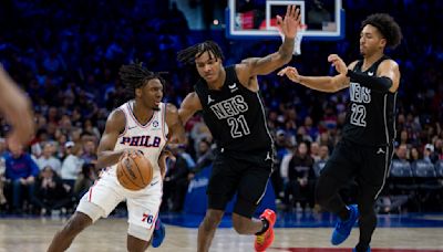 Joel Embiid sits out as 76ers zip past Nets 107-86. Philly will face Miami in the play-in tournament