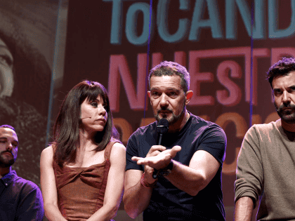 Antonio Banderas presenta "Tocando nuestra canción", su nuevo musical
