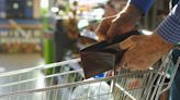 ... Carts At A Louisiana Grocery Store To Supplement Social Security — Public Helps Raise Retirement Funds