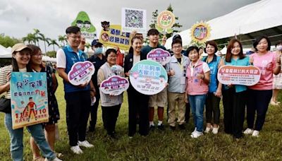 菁音草地音樂祭親子開趴 許縣長盼用傾聽、包容、尊重實踐兒童權利公約