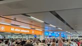 Passengers were stuck for hours in sweaty, stifling corridors at Britain's busiest airports as passport systems crashed