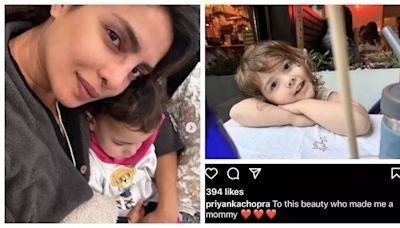 Priyanka Chopra deletes post for child 'who made me a mommy'; CONFUSED fans ask 'who is she if not Malti?' - Times of India